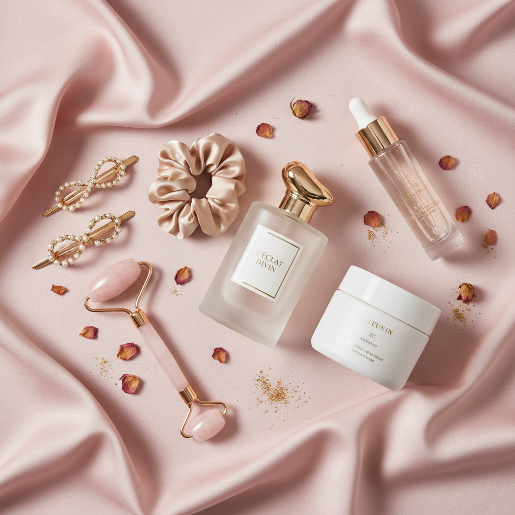 Accessoires beauté editorial