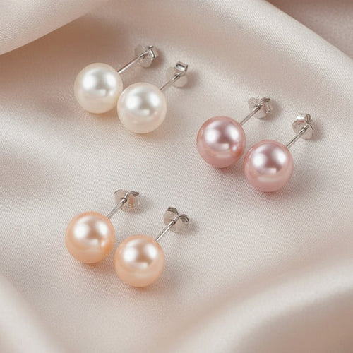 3 paires de Boucles d’oreilles perles