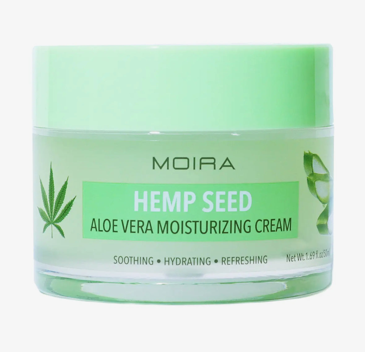 Crème Hydratante Hemp Seed Aloe Vera MOIRA