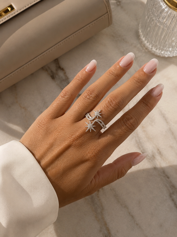 Bague étoile