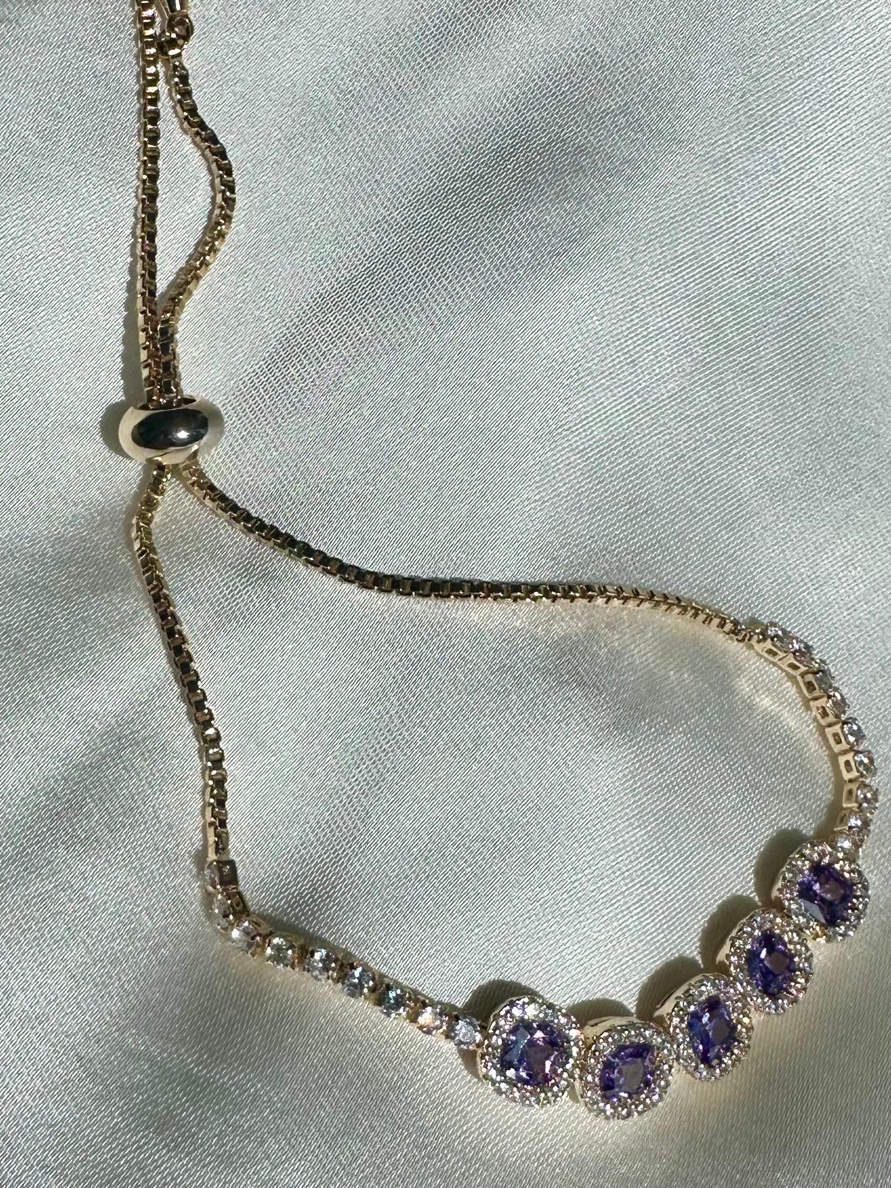 Bracelet violet