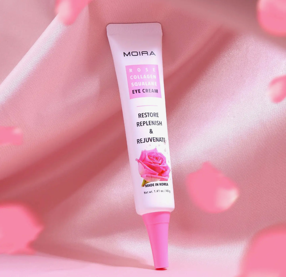 Crème Contour des Yeux Rose Collagène MOIRA