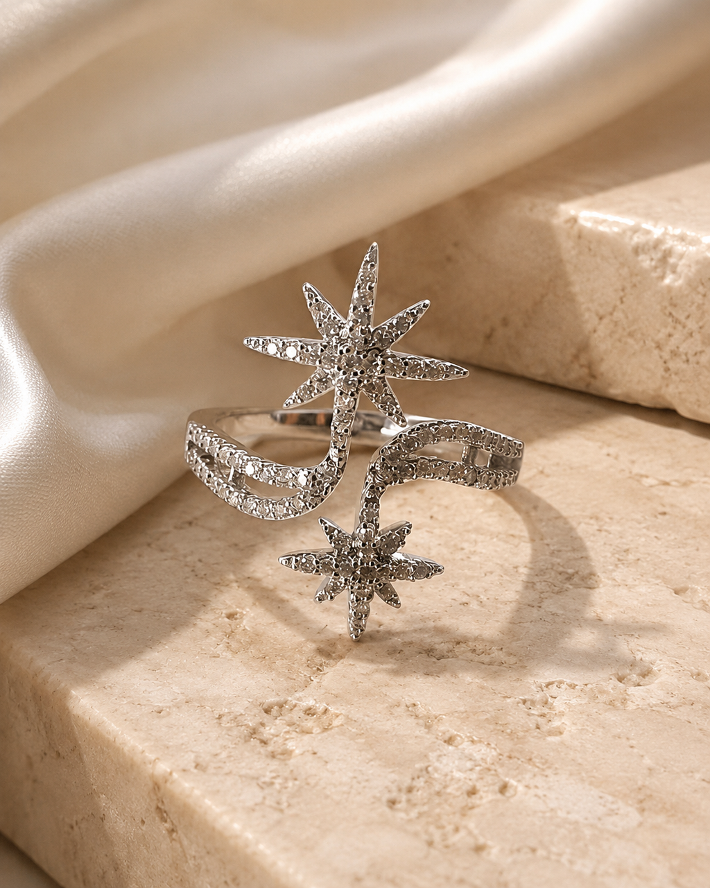 Bague étoile
