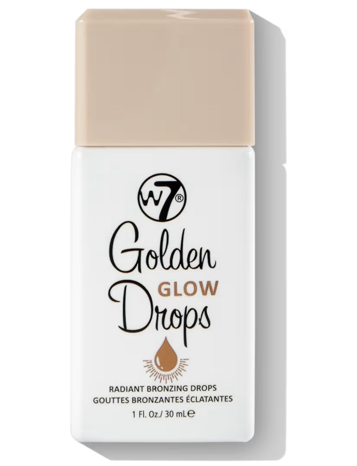 W7 Golden Glow Drops – Gouttes Bronzantes Éclatantes