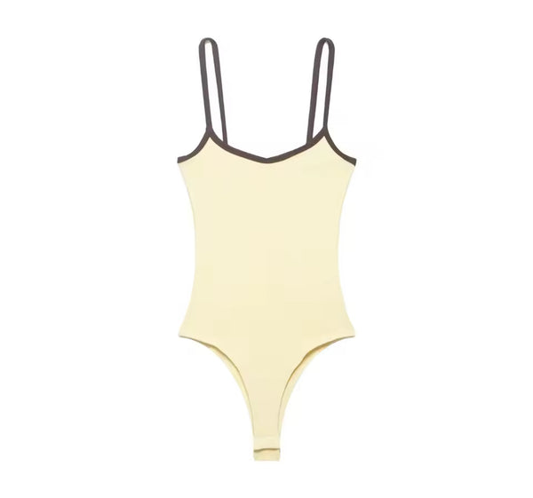 Body jaune marron