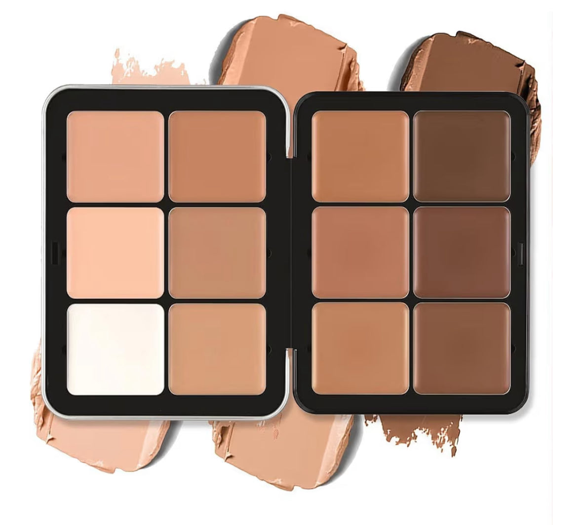Palette Fond de Teint & Contouring 12 Teintes