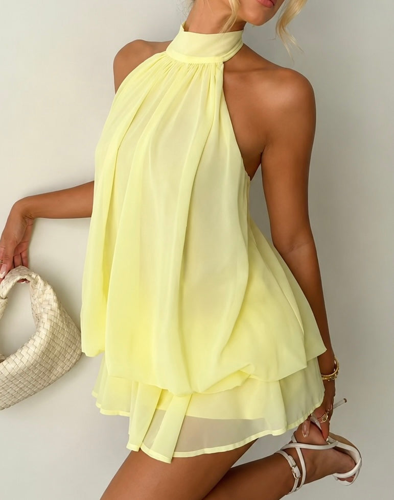Robe jaune