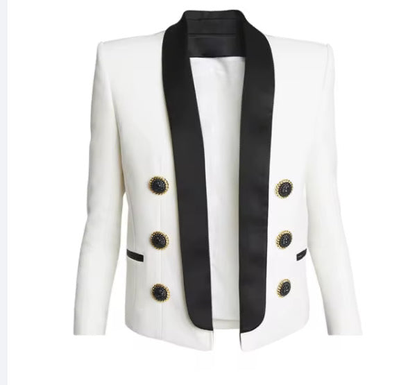 Blazer, noir et blanc EVENA