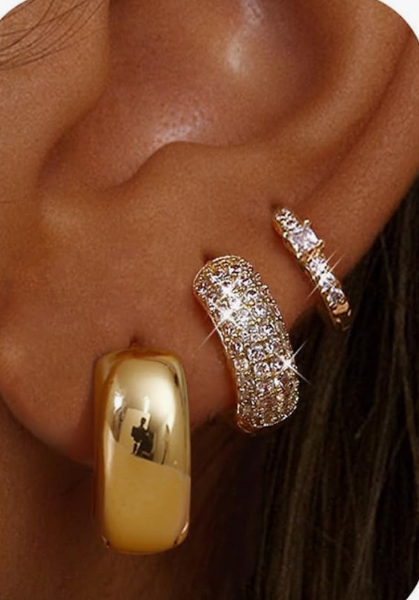Lot boucles d’oreilles