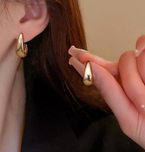 Boucles d’oreilles gouttes