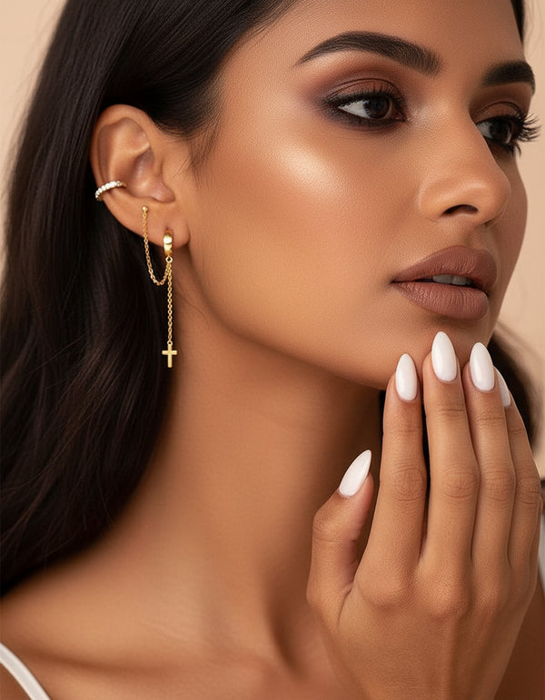 Boucles d'oreilles anneaux argent