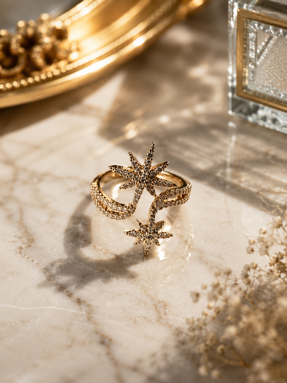 Bague Étoile dorée