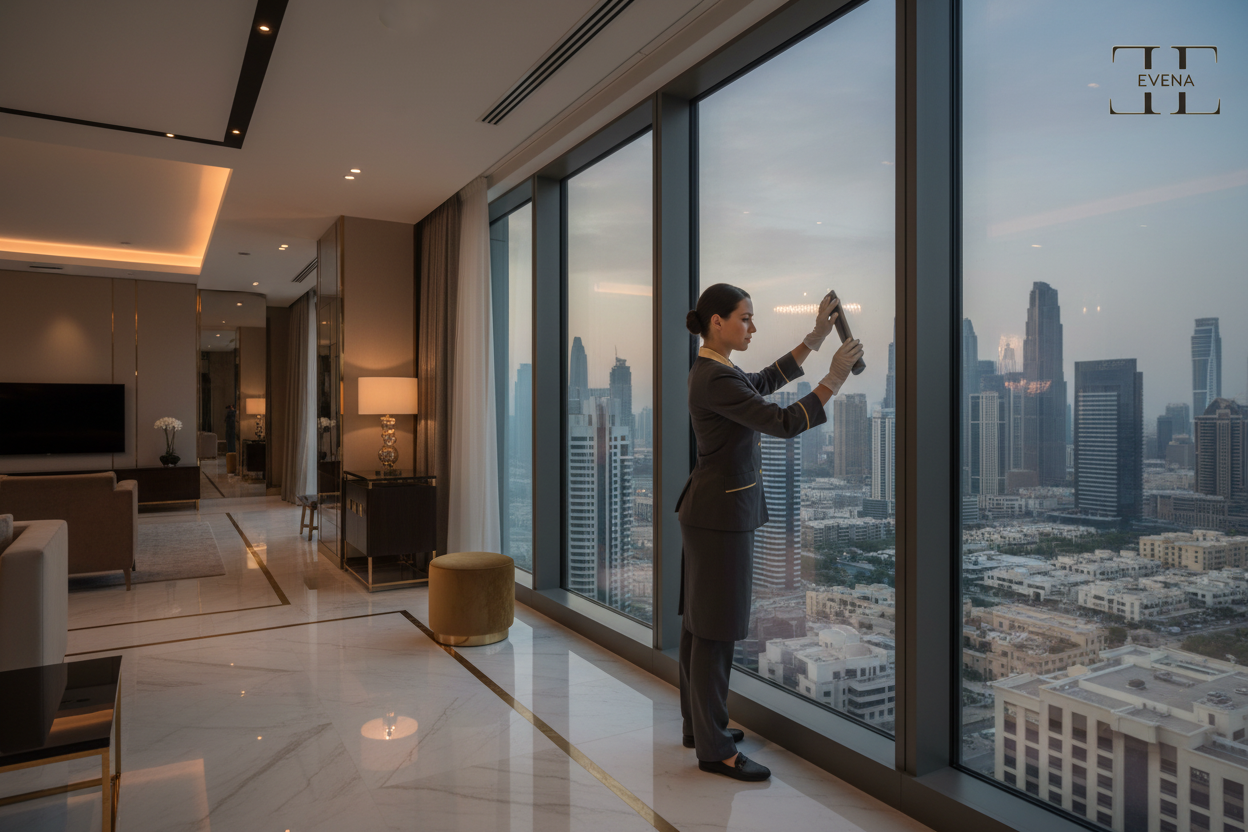 Hero banner service ménage EVENA