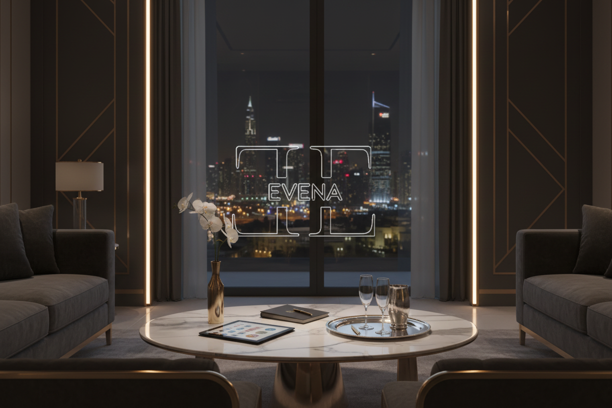 Image éditoriale EVENA avec logo officiel